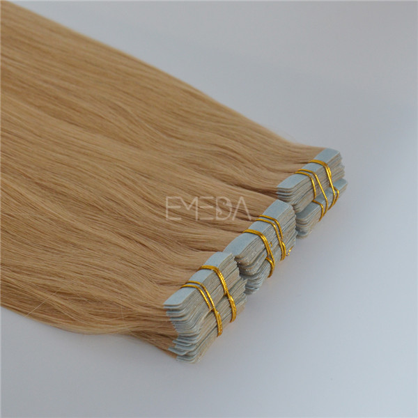 Tape in hair extensions with factory price JF031